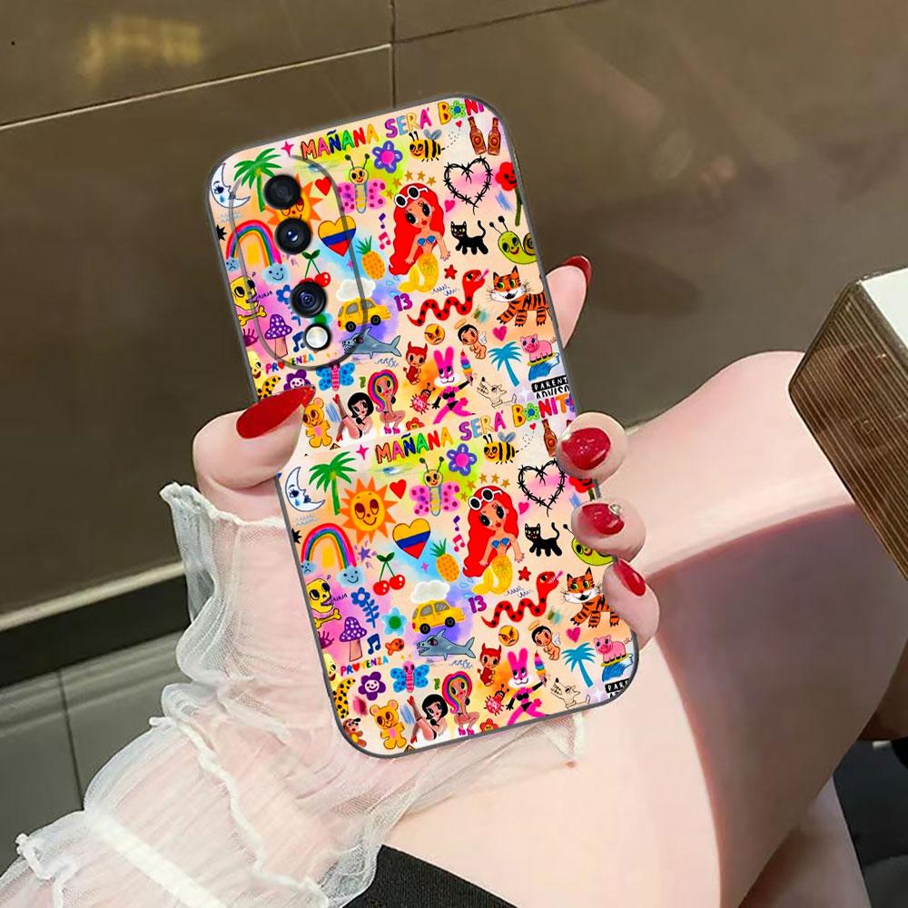 Sera B-Bonito Manana K-Karol G Phone Case For HUAWEI NOVA 3I 7I 8I 9 HONOR 400 20 90 X6B X7 X7B X7D X8 X8B X9 X9B X9D X9A Cover