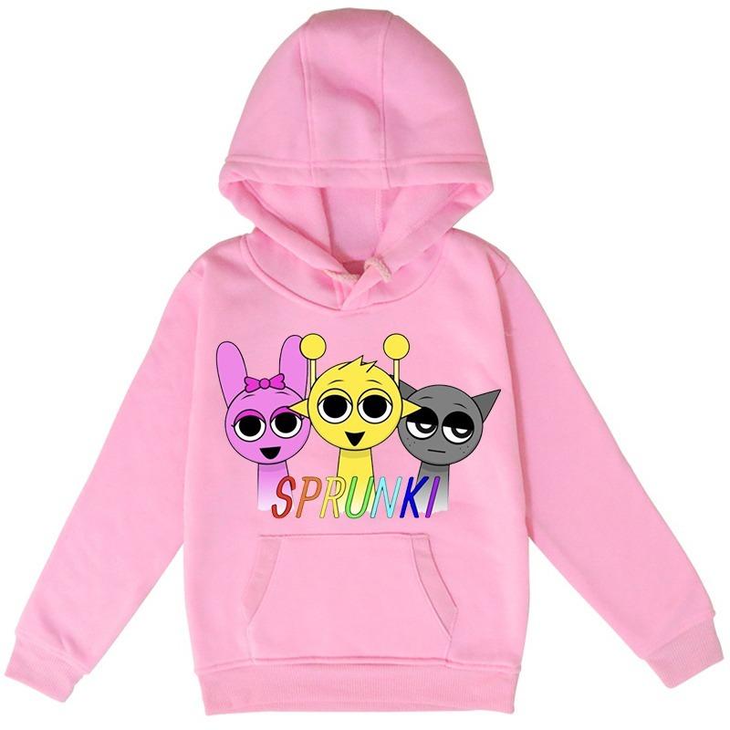 Fashion Men's Hoodie Game Sprunki 3D Print Hoodies Spring And Autumn Casual Boy Sweatshirt Women's Oversized Top Clothing