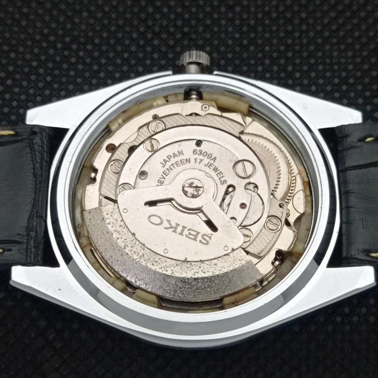 OROLOGIO VINTAGE SEIKO 5 AUTOMATICO 6309A GIAPPONE DA UOMO 593c-a314817-2