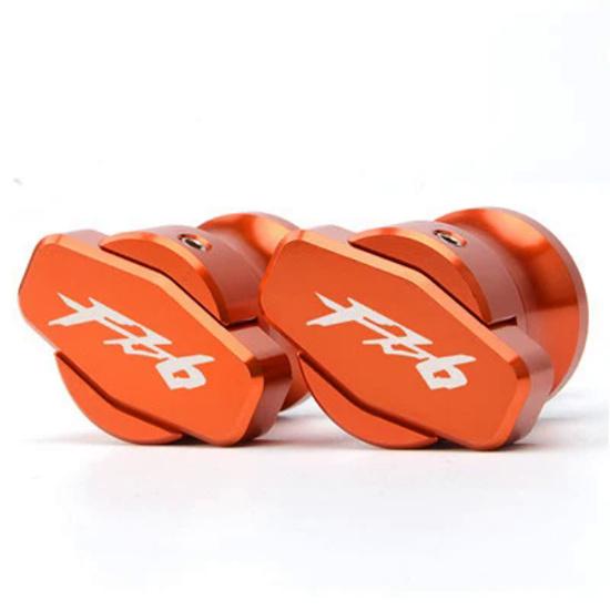 Pro Yamaha FZ6 2004-2008 FZ8 FZ 6 FZ 8 2011-2012 Motocyklové 6MM Cívky kyvné vidlice Slider Šrouby pro stojan