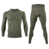 Men Women Ski Base Layer Set Quick Dry Moisture Wicking Compression Long Sleeve Top Pants Snow Sports Running Gym