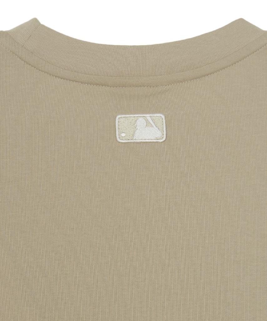Emelbi Basic Comfortable Fit Short Sleeve T-Shirt Bos (Sand)