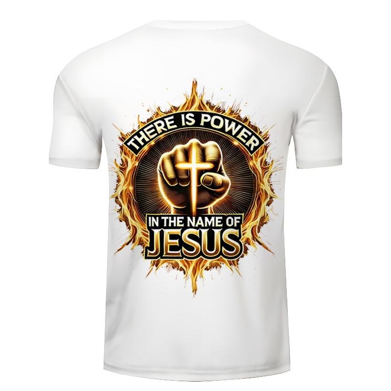 European sizes [Men's 3D Printed Tee] New Men's 3D Printed T-Shirt - Comfortable and Breathable Polyester Fiber - Fun Print Design