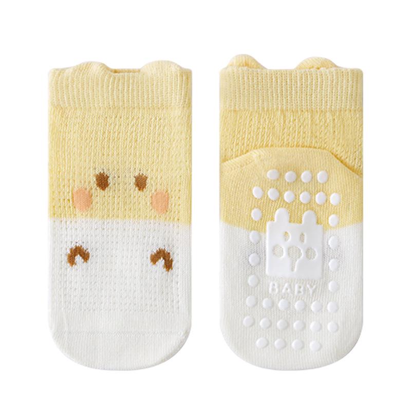 Neue rutschfeste Sommer-Babysocken - Kältefest für Kleinkinder, die laufen lernen, Jungen & Mädchen