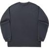 Li Ning Sweatshirts Unisex Charcoal Black Crew Neck Moderate Regular ASHV295-5