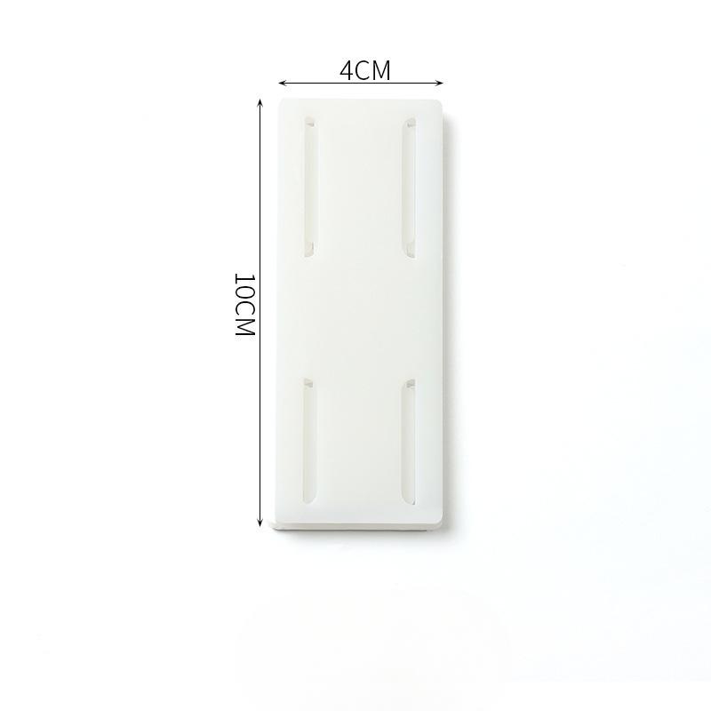 Power Strip Fixator Self-adhesive Wall-mounted Socket Seamless Storage No Need for Drilling Power Strip Socket Wall-mounted Wire Clip