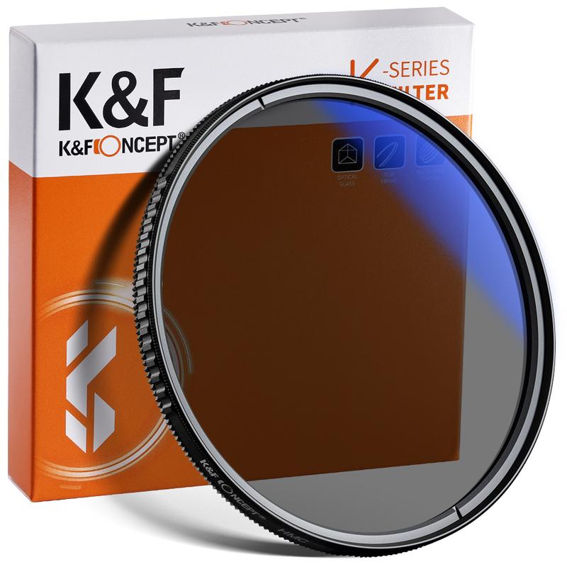 

K&F CONCEPT 67mm 77mm 82mm Nano-K CPL Camera Lens Filter Ultra Slim Optics Multi Coated Circular Polarizer with 3 Cleaning Cloth 52mm