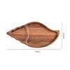 Natural Acacia Wood Serving Platters Charcuterie Boards Wooden Food Trays Rustic Style for Home Dining Kitchen