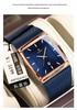 Swiss Men's Ultra-Thin Waterproof Quartz Watch with Calendar and Luminous Features