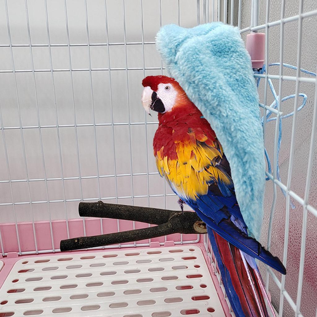 Bird Blanket for Cage Cotton Velvet Wind Protection Warm and Cozy Parrot Blanket for Gray Parrot  a Eclectus Cockatoo