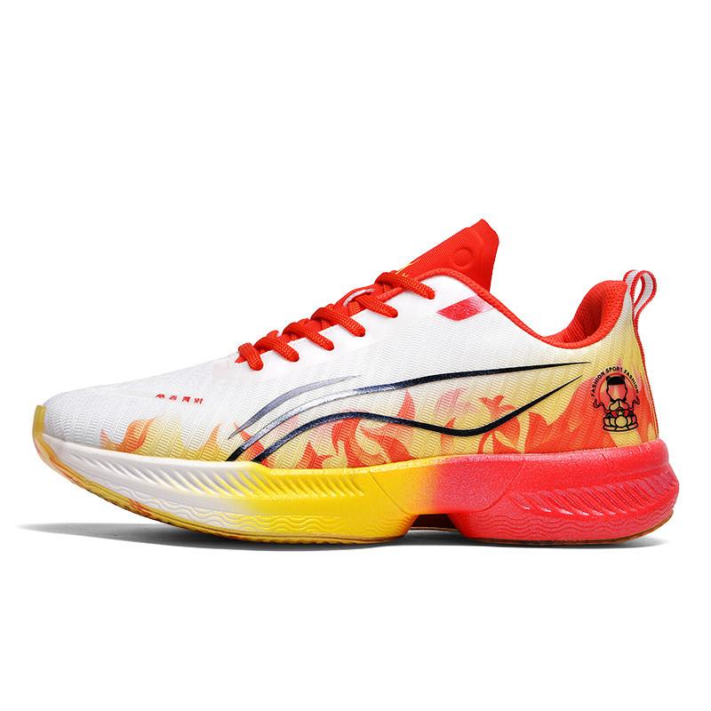 Nezha new student sports shoes shock-absorbing breathable lightweight carbon board running shoes boys sports shoes 31