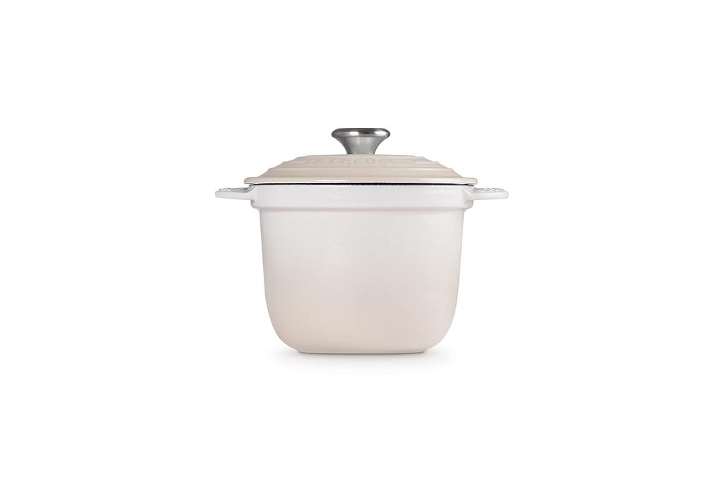 Le Creuset Garnek Emaliowany Kokota Every 18 Meringue Gaz IH Piekarnik Zmywarka