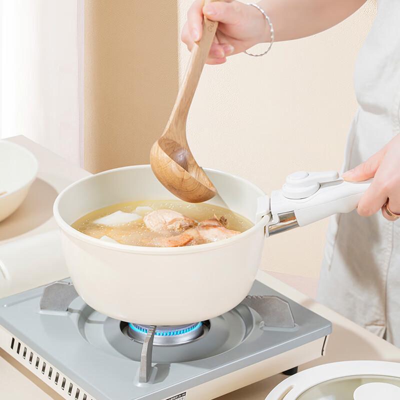 Debo Detachable Handle 4-Piece Cookware Set