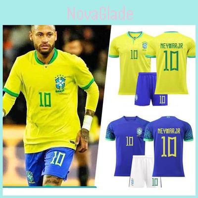 Qatar Messi Ronaldo Neymar Müller Argentina Brazil Fr Soccer Jersey Adults Kids