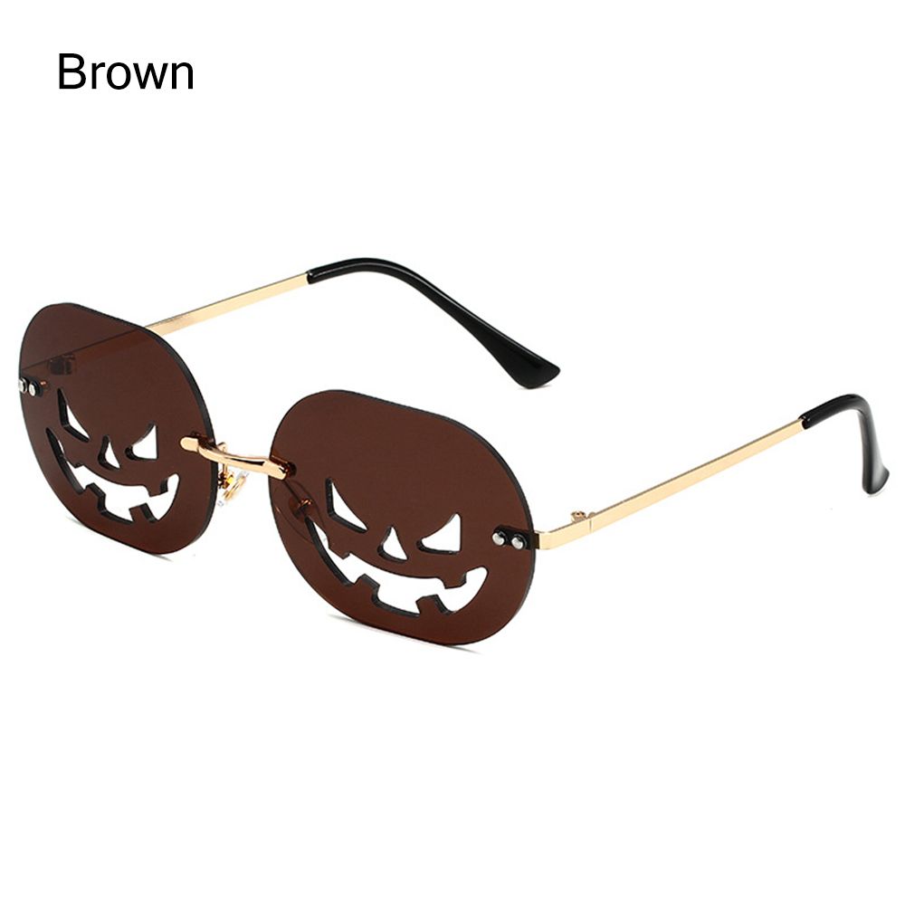 Trendy Funny Cutout Sunglasses For Women Men Party Glasses Halloween Pumpkin Glasses