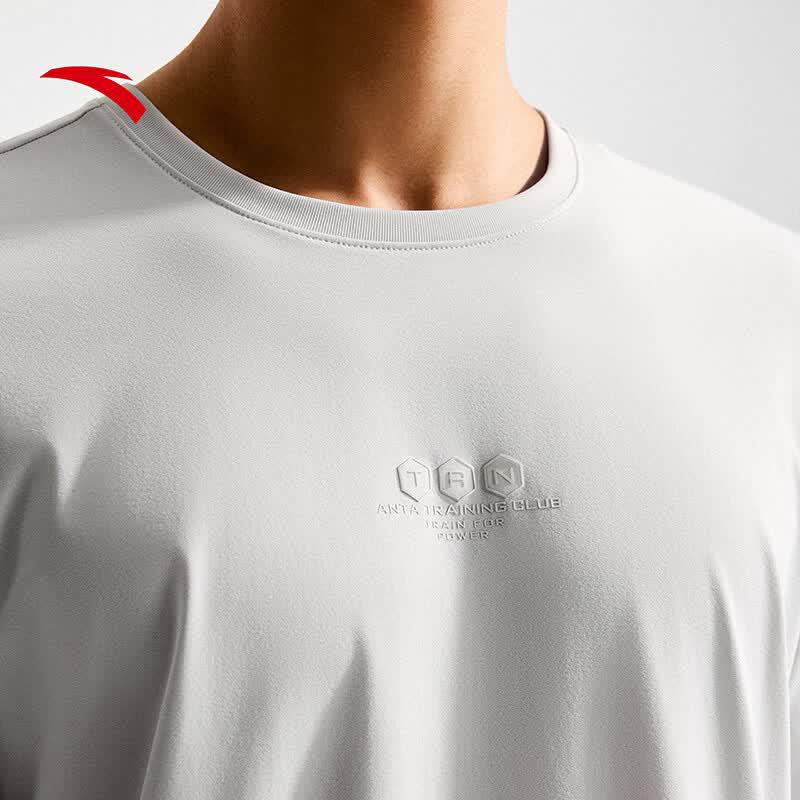 Anta Men's Ice Silk Quick-Dry Sports T-Shirt