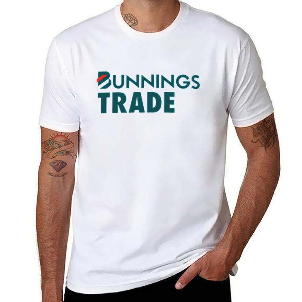 Bunnings Trade Tshirt Quick Drying Vintage Shirts Graphic Tees Mens Graphic Tshirts Hip Hop