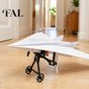 Beginner Airplane Toy Kit Remote Control Paper Kit, DIY Electric RC Plane with Gyro Handmade Stabilizer, Dual Propellers, Lightweight Glider Assembly