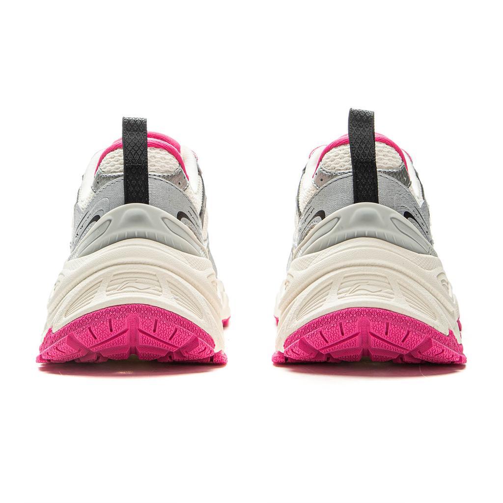 Li Ning Star Ring Y2K Soft Retro Fashion Versatile Height Increasing Non-Slip Wear-Resistant Breathable Low-Top Casual Shoes AGCV356-4