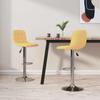 Day and Night - Day and Night Kitchen Stools 2 Pcs Yellow Fabric