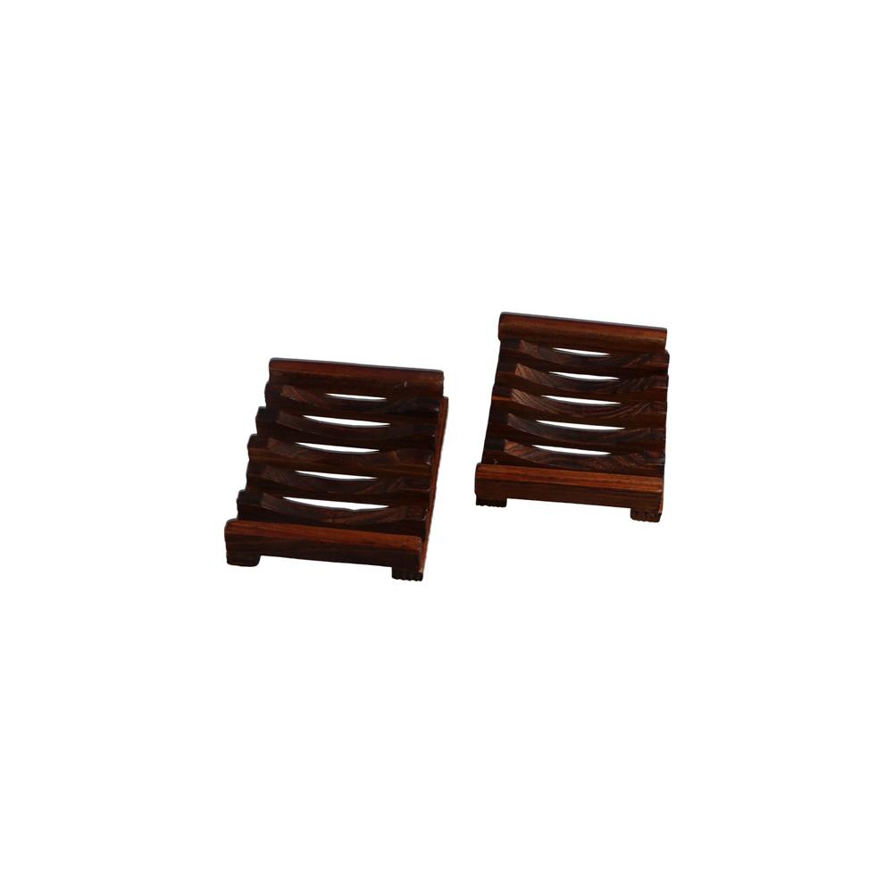 Laundry Natural Storage Tray Kitchen Wooden Soap Dish Draining Rack Soap Container Sponge Holder