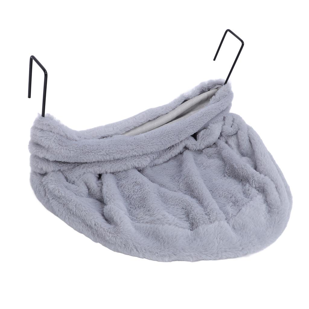 Cat Hammock S Style Plush Space Saving Soft Warm Enhanced Comfort Cat Hammock Bed for Home Indoor