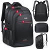 5-Layer Men'S Backpack - Durable, Waterproof, Multifunctional Design, With Bottle Strap - Perfect For Outdoor Activities, Busine
