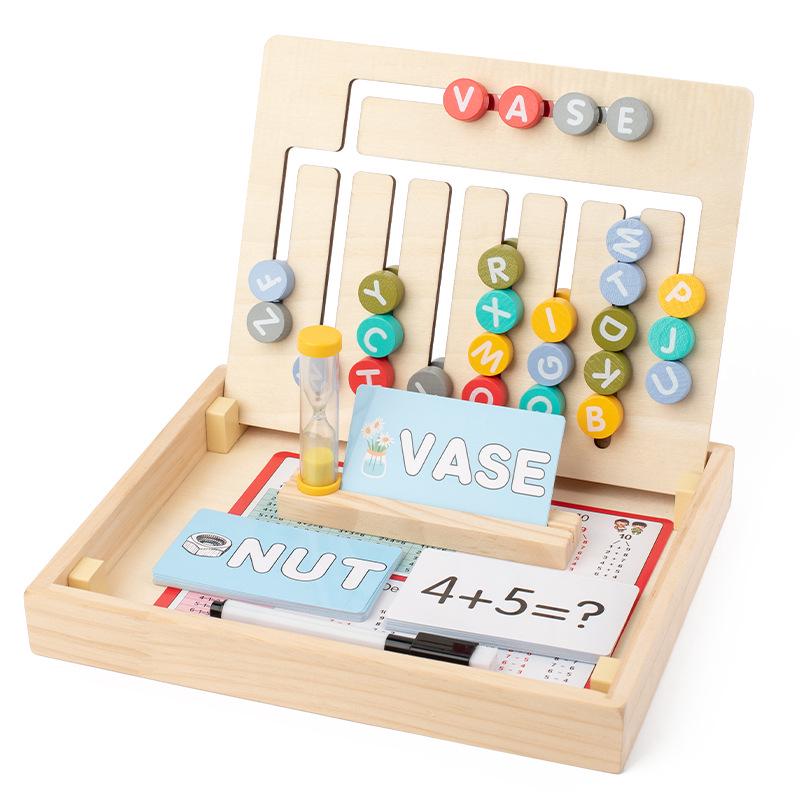 Kindergarten Alphabet & Number Learning Box: Early Education Toy for Children