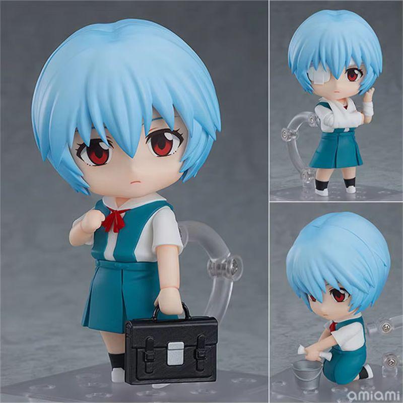 10cm Rebuild Of Evangelion Asuka Langley Shikinami And Rei Ayanami Ikari Shinji 1260 Nagisa Kaworu 1261 Figure Toys Doll Gifts