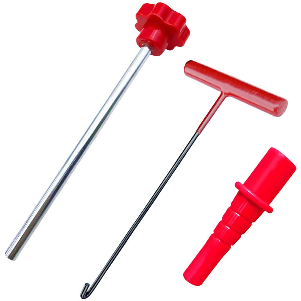 1Set Anti Slip Tubeless Tire Valve Stem Tool Kit For Car Motorcycle Tire Repair Installation And Core Replacement Set