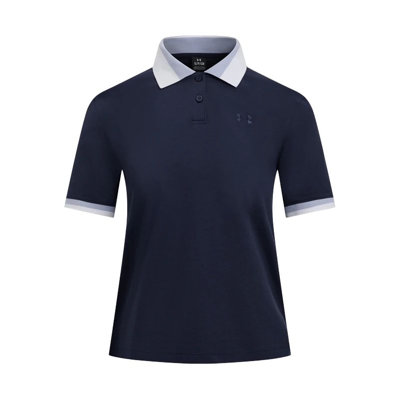 

Under Armour Courtcore Дышащая футболка-поло с коротким рукавом Женские топы 6007600-410 M