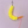 1pc Plush Shrimp Pet Cat Toy Replacement Accessories Funny Teaser Stick Wand Toy