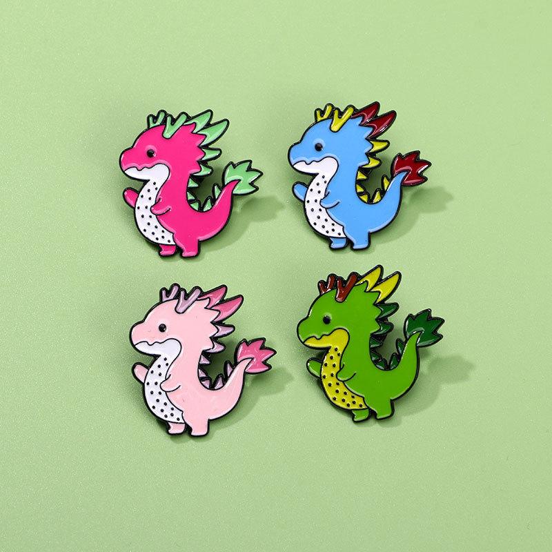 Special for little dragon brooch, cute dragon bag pendant, clothes accessories medal