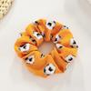 Hair Tie Soccer Themed Pattern Large Size Hair Rope High Elasticity Ponytail Holder Sports Hair Accessories