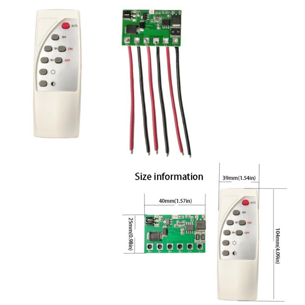 With Remote Control Solar LED Light Driver Board Street Light Application
