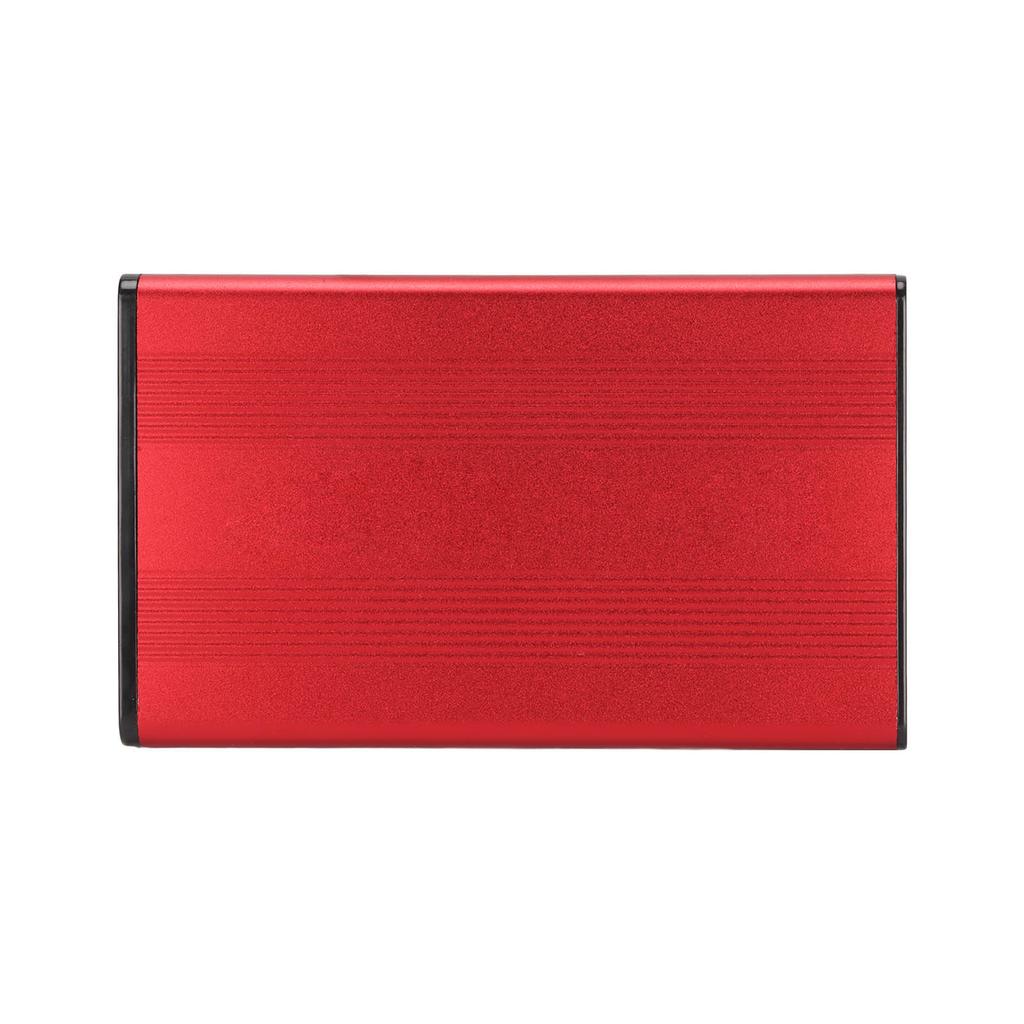 HDD Enclosure 2.5in 5Gbps 2TB Capacity Anti Static Hard Drive Case with USB3.0 Interface for Windows for OS X for Vista