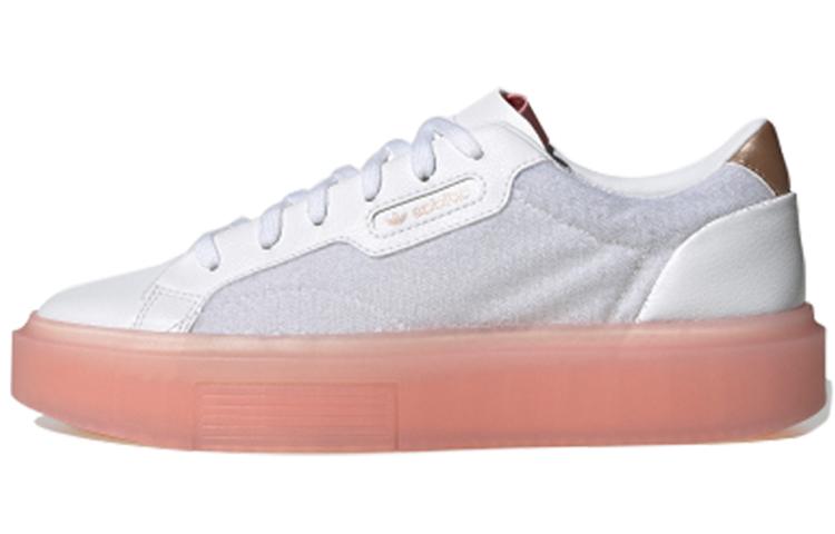Adidas Wmns Sleek Super  White Glow Pink  Women s FV8439 38
