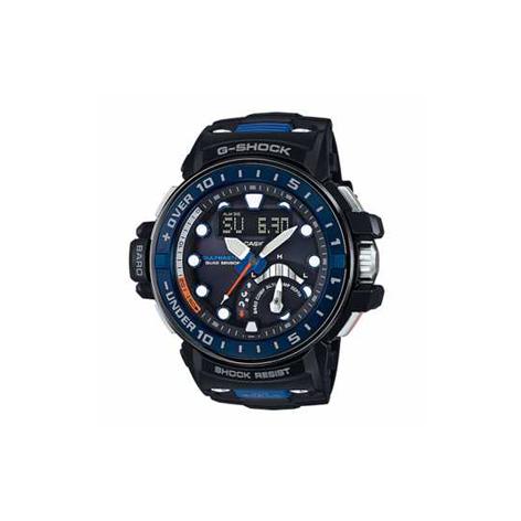 CASIO Men Blue Watch GWN-Q1000-1APR GWN-Q1000-1APR Black Blue