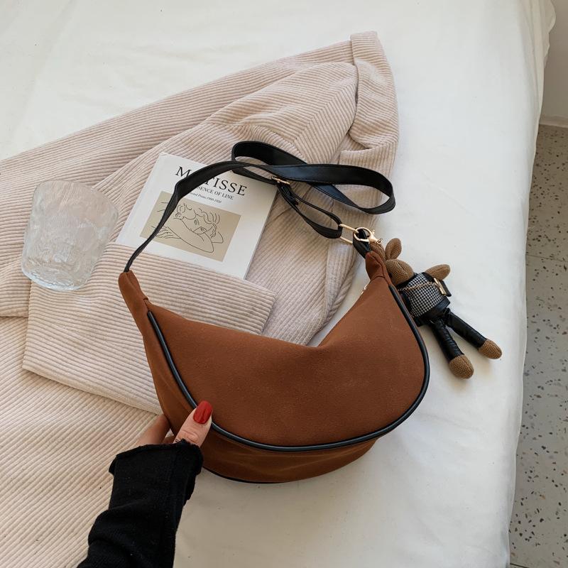 Neueste Western-Stil All-Match Damen Designer High-End Schultertasche Herbst und Winter Textur Messenger Dumpling Tasche