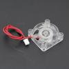 4010 40x40x10mm 4cm Hydraulic Bearing 2pin DC 5v 12v 24v Cooling Brushless Fan Transparent white LED light Emitting
