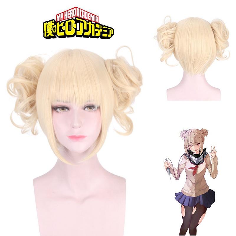 Toga Himiko Cosplay Wig Heat-resistant Adjustable For My Hero Academia Fans