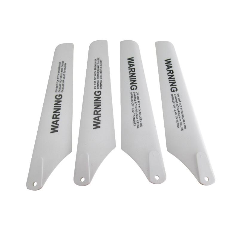 1 Set Rc Spare Parts For Syma S39 Wind Leaf Fan Main Blade Props Connect Buckle Flybar Tail Blade R/C Helicopter Toy Model
