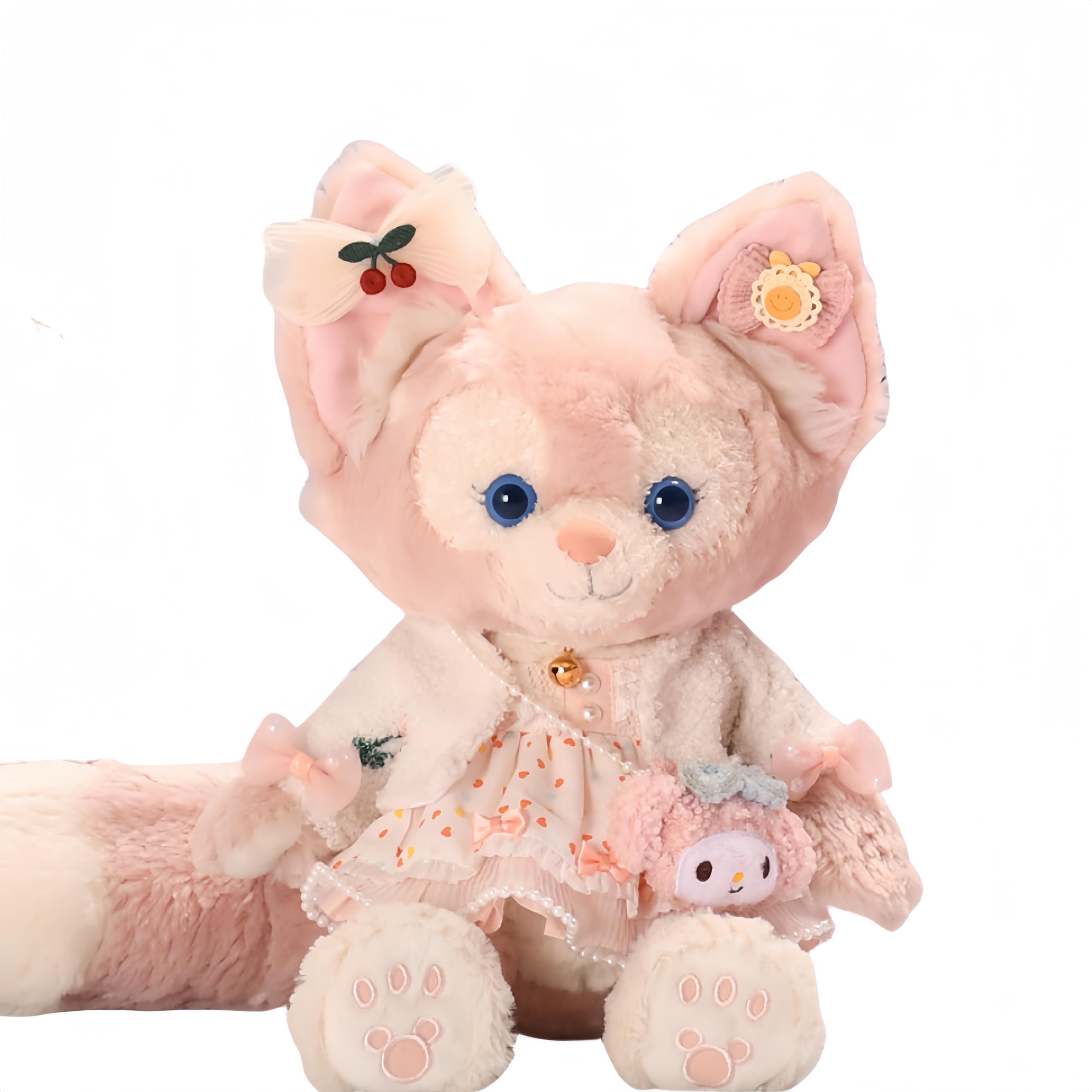 

Leena Belle Doll Outfit Set (Size S, Doll Not Included) - Cute Plush Toy Clothes - Special Adorable 3-Piece Set [Parallel Import]