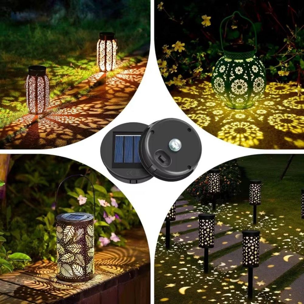 Automatic Charging Solar Light Replacement Top Waterproof Outdoor Lantern Lights  Outdoor Garden
