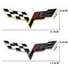 Car Emblem 3D Metal Sticker Body Decoration Badge For Chevrolet Cruze Sonic Silverado Corvette Camaro Captiva Suburban Equinox