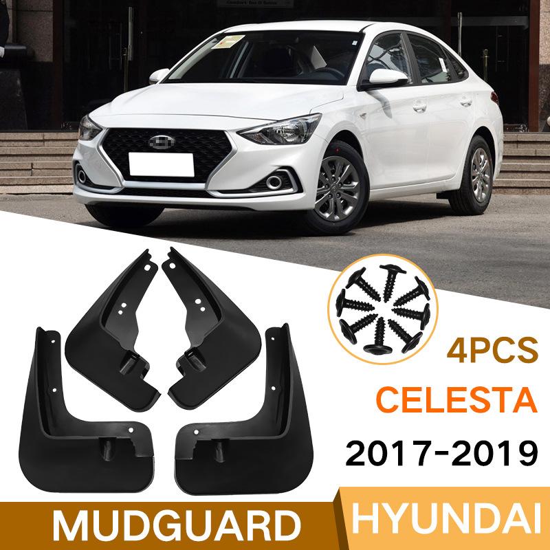

Mud Flaps For Hyundai Celesta 2017- MudFlaps Front Rear Fender Car 17-19