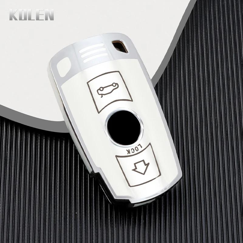 

New Tpu Car Remote Key Case Cover Fob For Bmw E60 E61 E70 E81 E87 E90 E91 E92 X1 X5 X3 1 3 5 6 Series Z4 Protected Accessories