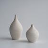 Simple Ceramic Vase Decoration Narrow Mouth Flower Pot Living Room Interior Office Desktop Gift