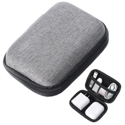 Hard Shell Case Bag Storage Collection Bag Case for Earphone Laptop Charger Hard Dish USB Flash USB Cable Electronic Device