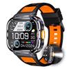 Montre Intelligente NX23 Écran Ultra Large 2 pouces Lampe LED Torche Appel BT Voix IA 400mAh Hommes Fitness Tracker Sportif Montre Intelligente